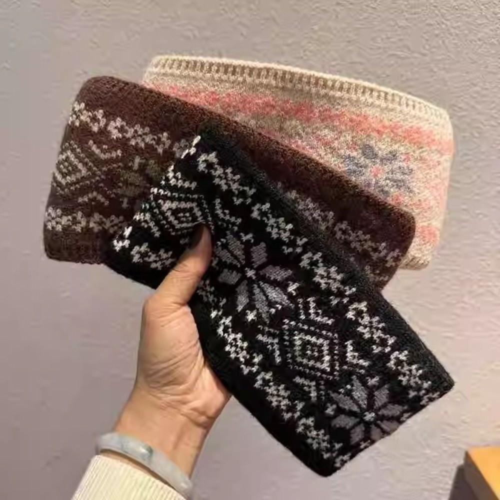 Thick Elastic Soft Hair Band Warm Ear Protection Hairbands Hair Accessories Fashion Headcover