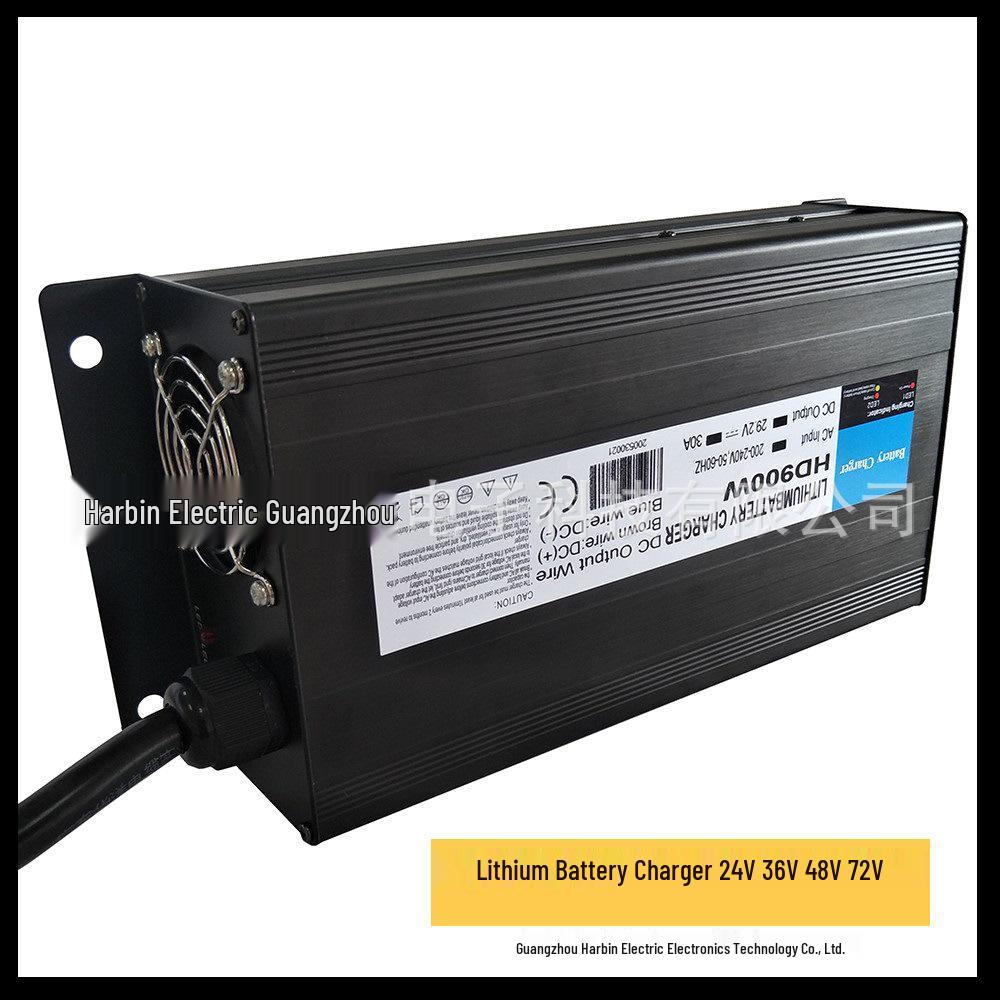84V 10A Fast Smart Charger with Display for 23-String Lithium Iron Phosphate Batteries