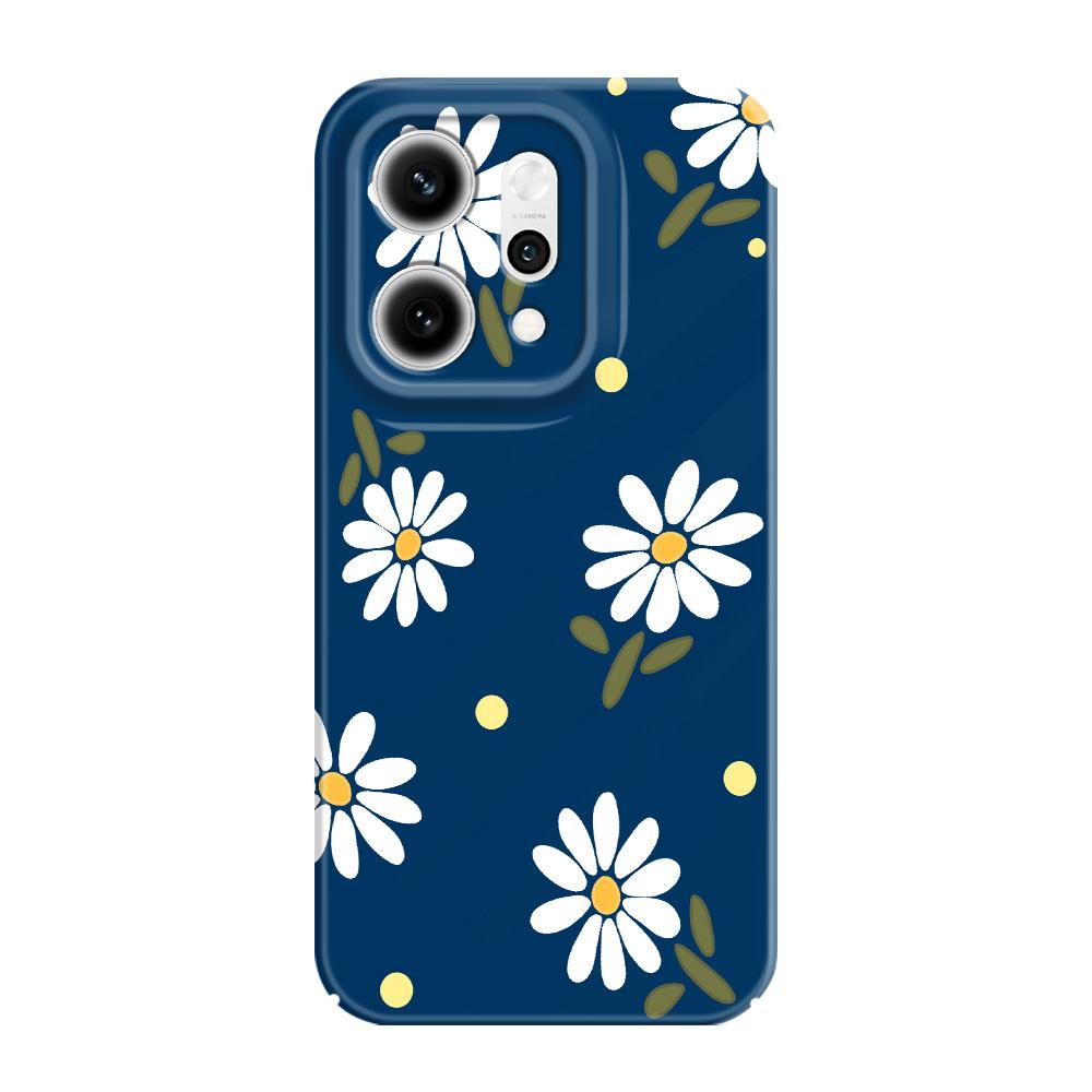 Coque de téléphone Marguerites Vagabondes Pour OPPO Reno 14 14F 13 13F 12 12F 11 11F 10 8 8Z 8T 7 7Z Pro 4G 5G Film Coque Rigide