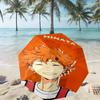 Haikyu Print Umbrella Automatic Opening/ Closing - Portable Foldable Design - Daily use for Travel/Outdoor - Gift for Birthday