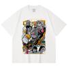 230 Gsm 100% Cotton Demon Slayer V65 Uzui Print Unisex Heavy Cotton T Shirt