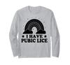 Funny Rainbow Lice Humorous Gag Gift Long-Sleeve T-Shirt
