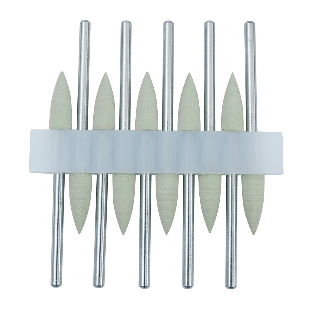 10Pcs/Lot 2.35mm Dental Silicone Rubber Polishers Burs Grinding Heads HP Shank Drill Rotary Teeth Whitening Dentist Tool