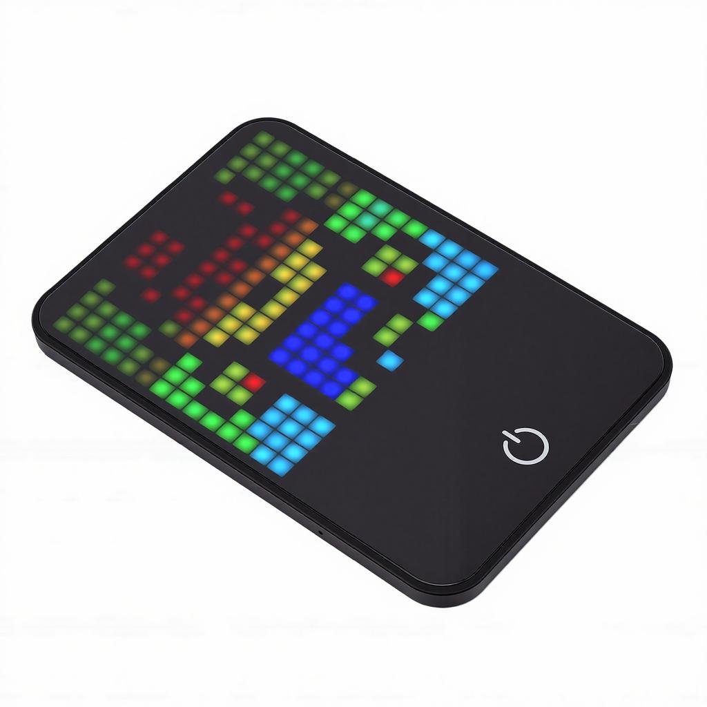 Magnetický LED Pixelový Displej Bluetooth Ovládání přes Aplikaci DIY Vlastní Vzor Značka Pixel Art Displej pro Chytrý Telefon