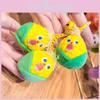 Jinnew Stackable Vegetables Keychain Plush Toy For Kids And Backpack Decor