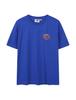 Enbiei Basketball Graphic Short Sleeve T-Shirt Blue