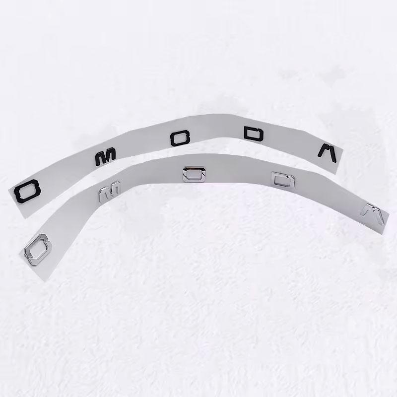 Label ABS Car Trunk Stickers Styling Emblem Lettering Car Rear Tail Logo Badge Accessories