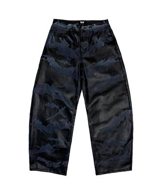 Deotiaidieo Dirty Line #013 - Etched Camo Denim