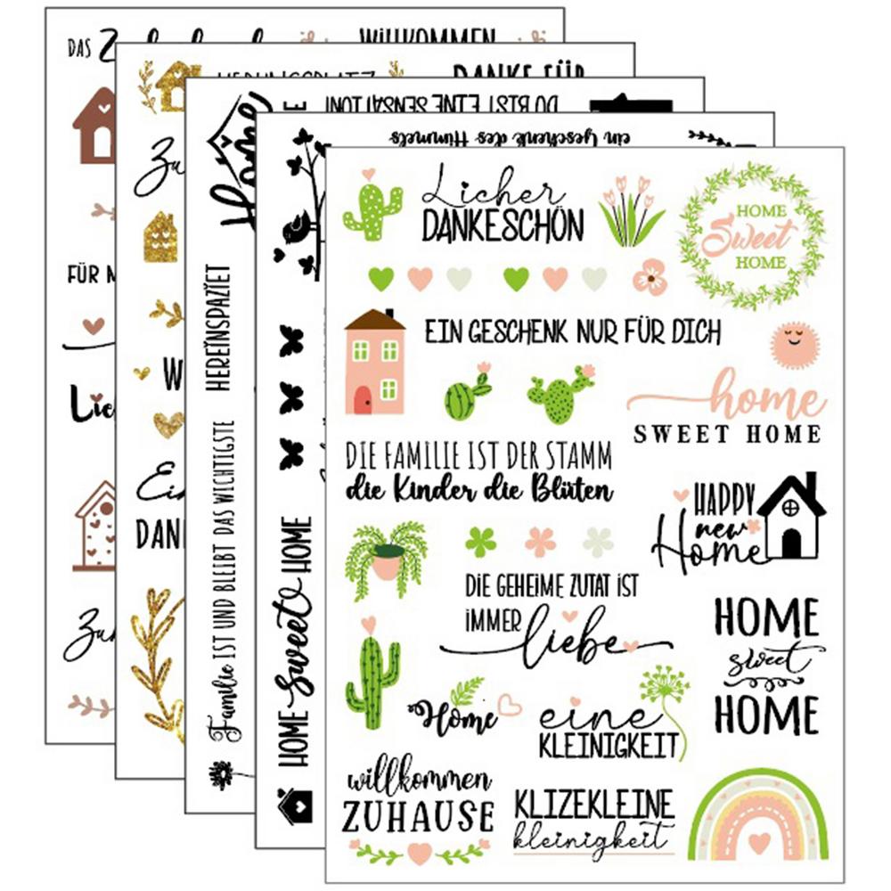 Christmas Sticker Wall Sticker Living Room Bedroom Home Decor Decals Art English Alphabet Stickers Positive Word Window Stickers