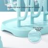 Baby Bottle Drying and Storage Rack with Clip