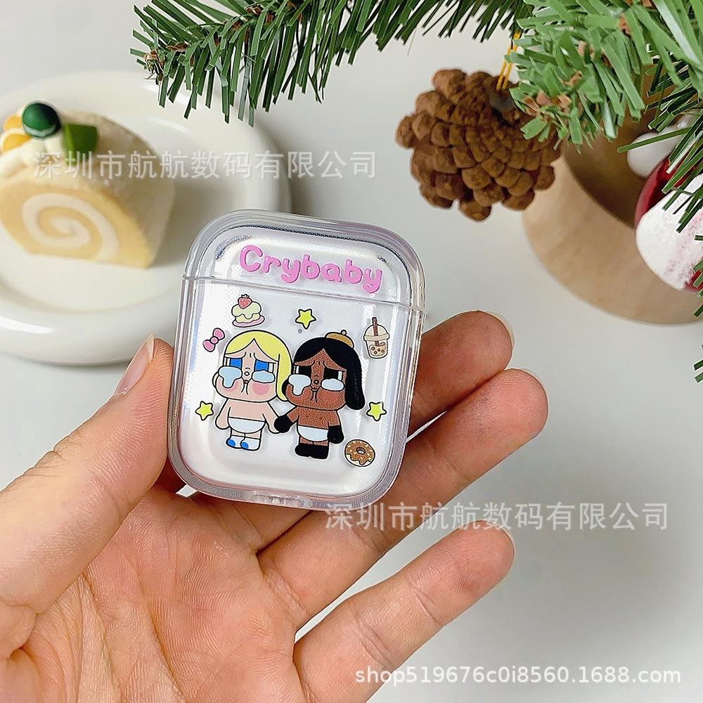 Cute hand crying baby suitable for AirPods 1 protective case 1/1 generation Apple AirPods pro1 earphone case female