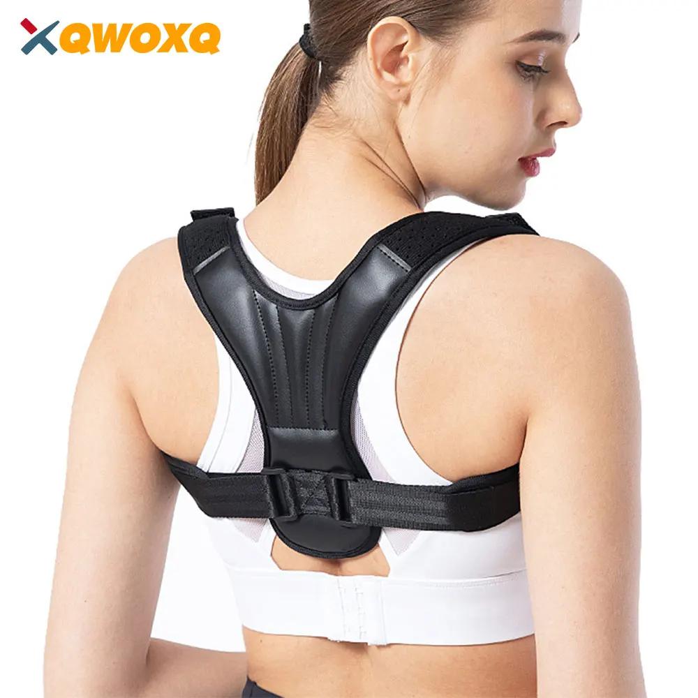 Adjustable Posture Corrector Back Brace For Upper Back Pain Relief Clavicle Support Straightener Weekly Comfortable Wear