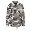 Build Your Brand Mens M-65 Standard Camo Field Jacket