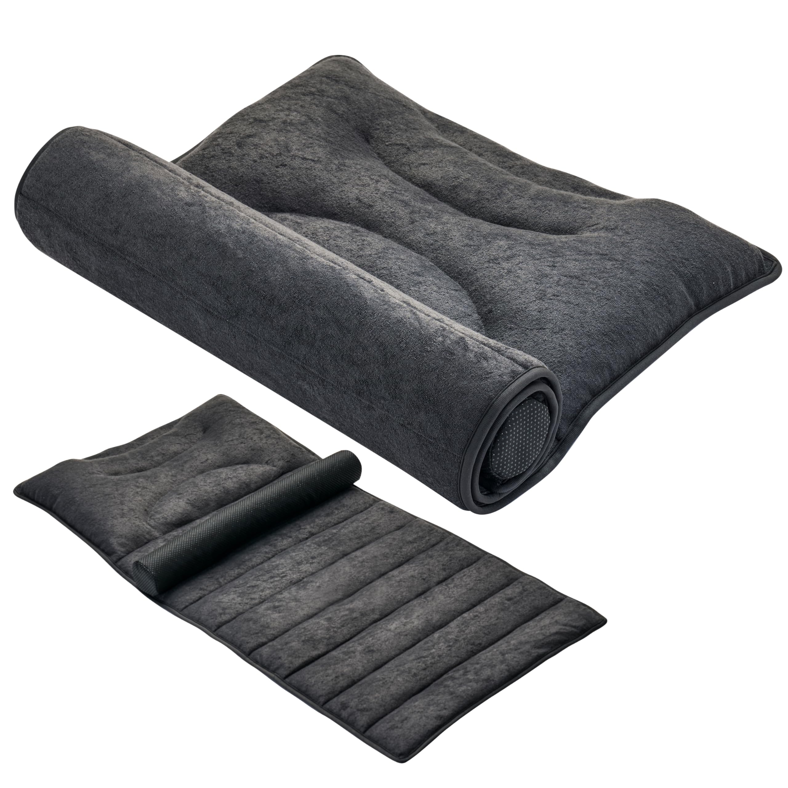 

Подушка-полотенце GOKUMIN, с регулируемой высотой [Обернутая в мягкость полотенца, мягкая подушка-полотенце], Машинная стирка, G-TM-CGY