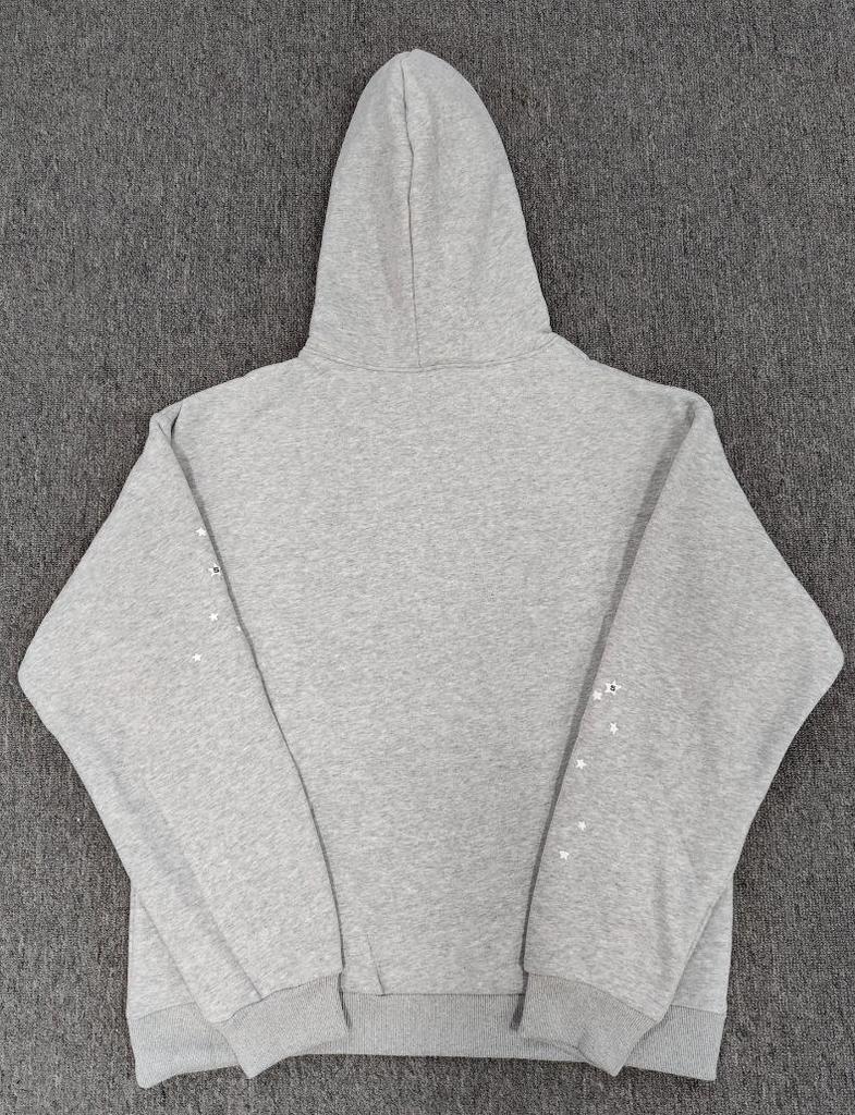 Hanorac Bărbătesc Greu cu Imprimeu Pânză de Păianjen - Trendy, Croială Largă cu Plus de Catifea