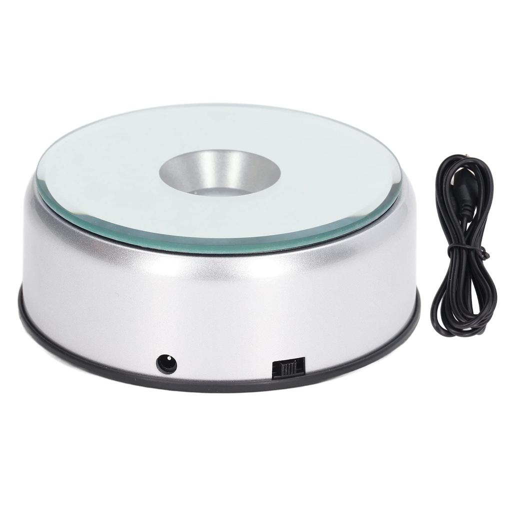 Turntable Stand Rotating Base Display Light LED Lighting Base USB Object Ornament Display Light Figure