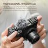 TILTA Vintage Klatka do Aparatu dla Canon PowerShot V1 Zestaw Bazowy - Czarny Osłona Przeciwwiatrowa Mikrofonu Płytka Górna Płytka Montażowa z Drewnianym