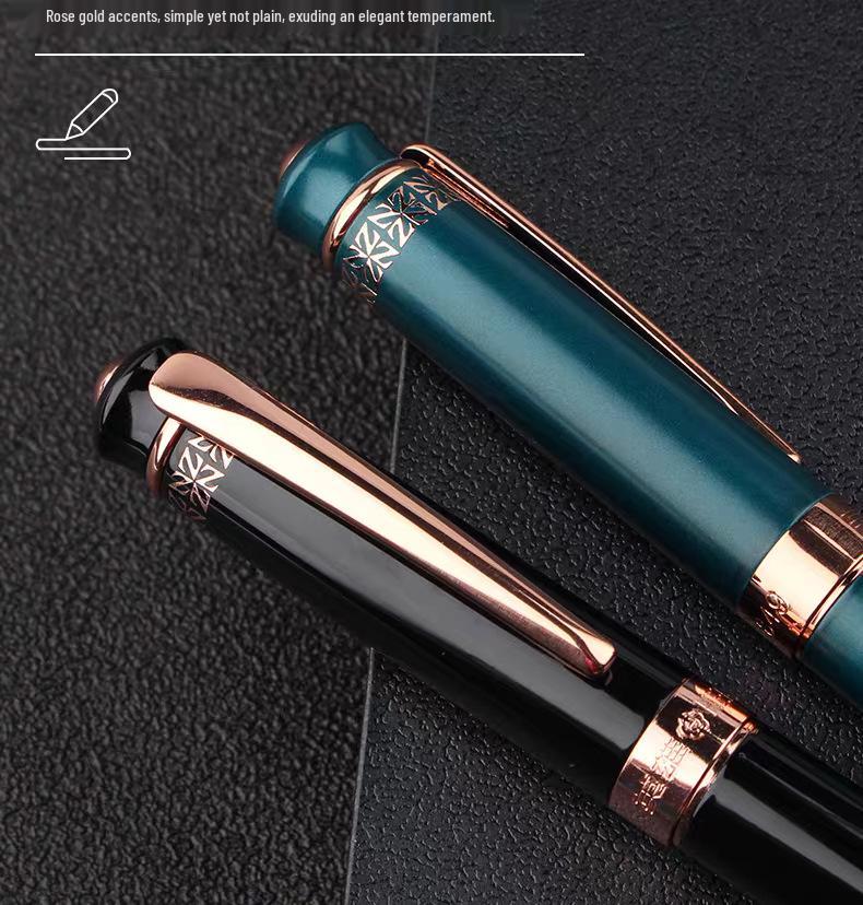 Hero 849 Multi-Purpose Calligraphy Gift Set: High-Grade Fountain Pen for Business, Office, and Writing Practice, Ideal for Men and Women.