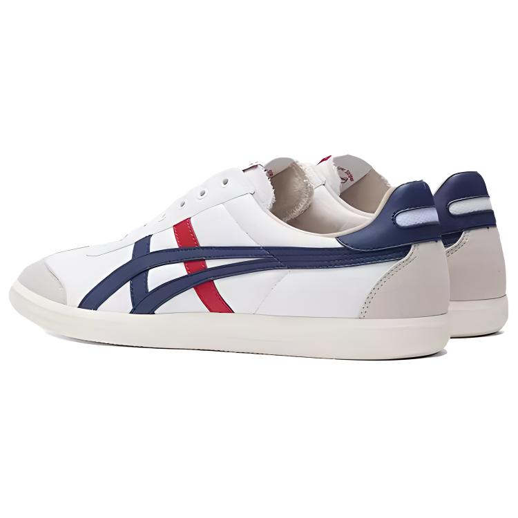 ONITSUKA TIGER Tokuten Slip-On Casual Comfortable Non-Slip Durable Low-Top Skate Shoes Unisex Sneaker White Blue 1183C129-100
