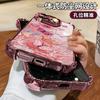 Color butterfly bracelet for Apple 17 mobile phone case iphone15promax electroplating 16 silicone 14 transparent 13