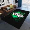 Ace of Hearts Poker Card Pattern Area Rug Non-Slip and Machine Washable Carpet for Living Room Bedroom Decor Floor Mat