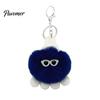 Draagbare Sleutelhanger Pluche Octopus Sleutelhanger, Donsachtig Gevuld Zee Dieren Tas Hanger, Hangende Sleutelhanger Gebreide Muts met Sleutelring voor Rugzakken en Handtassen Zacht