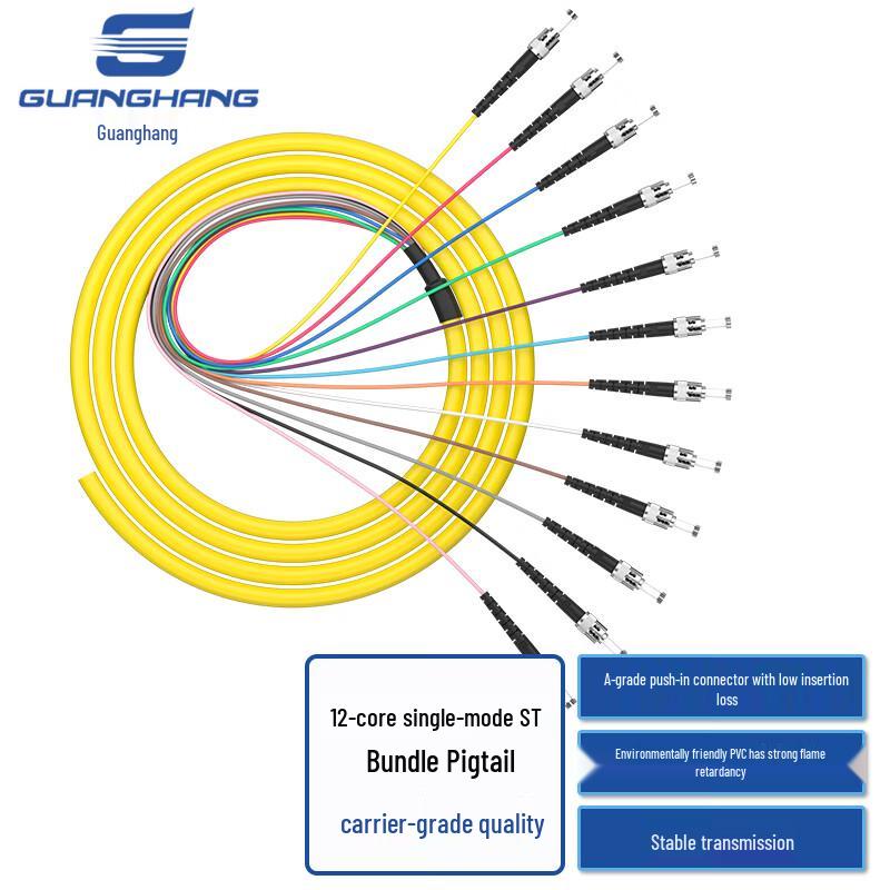 Guanghang Fiber Optic Pigtails & Splice Trays Singlemode (9/125)
