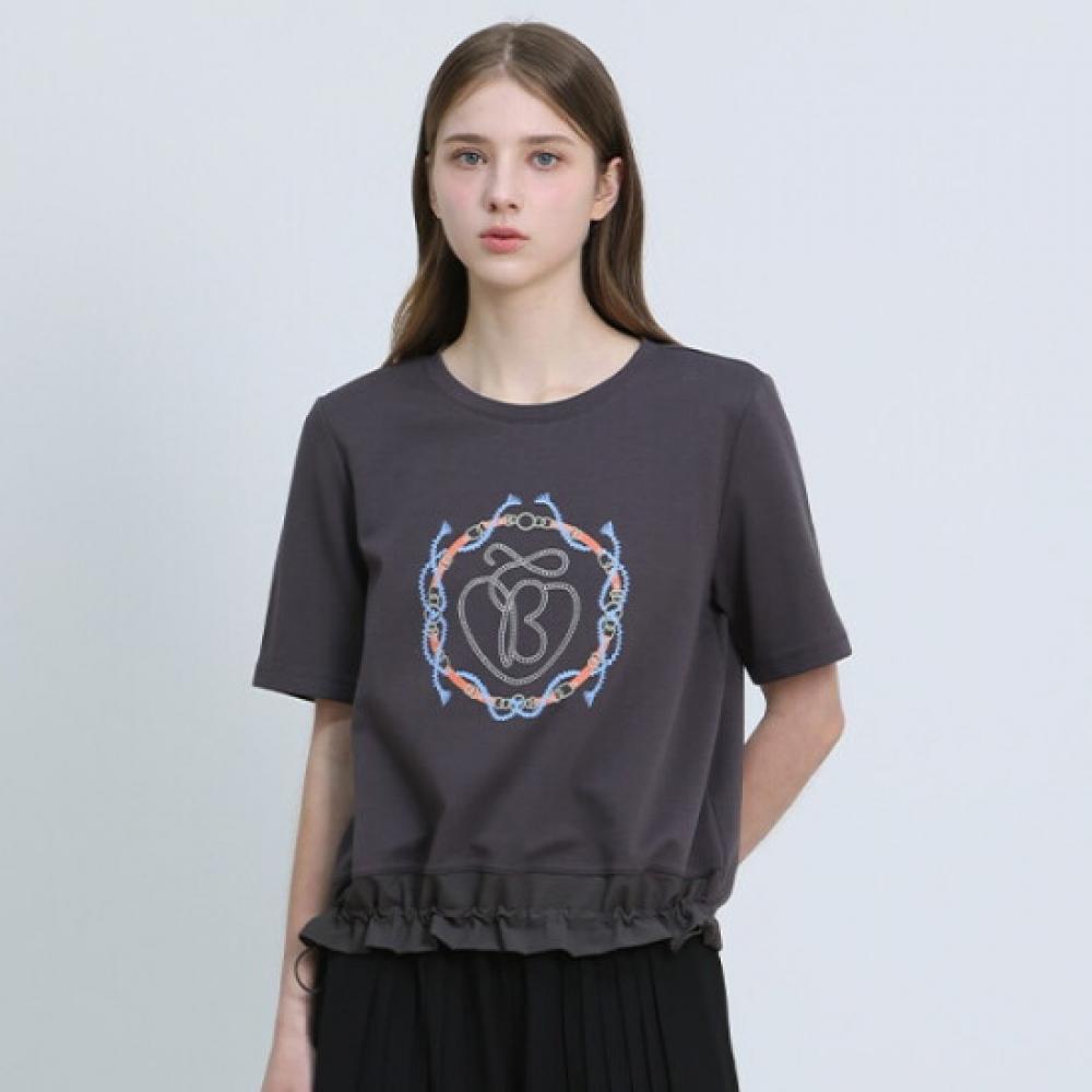 Cresson OrienTal PrinTing STring T shirT