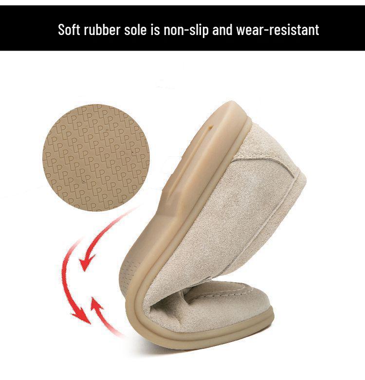 Men's Premium Suede Leather Loafers: 2025 Summer Slip-On Casual & Business Driving Shoes