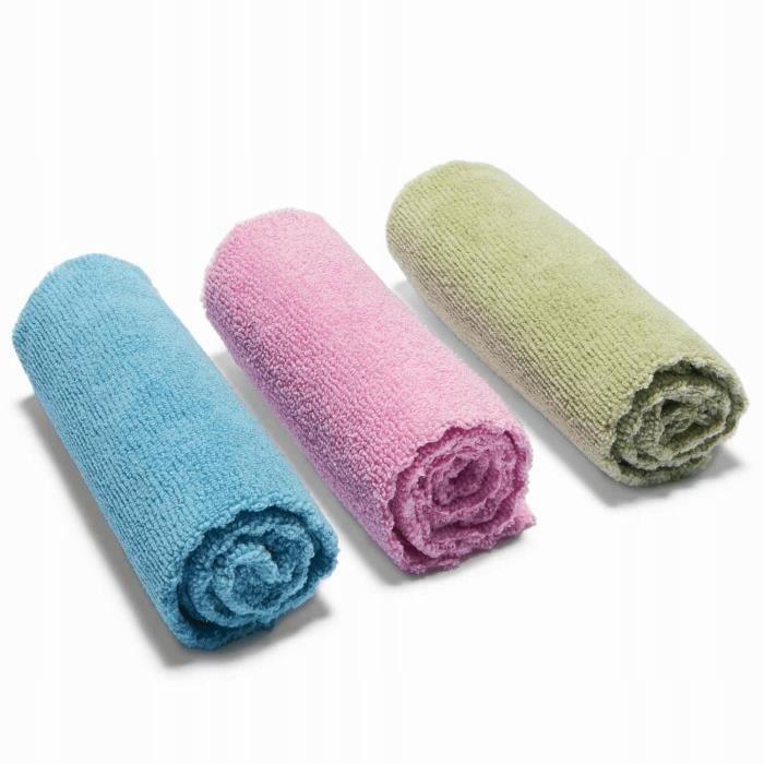 Vileda 100% Recycled Microfiber Cloths Pack of 3