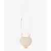 Shoulder Bag Shoulder Bag [Samantha Vega] Bag/Mini Heart-shaped Women's Off-White