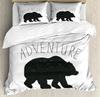 Adventure Duvet Cover Set Wilderness Themed Duvet Cover Set Bedclothes Double Queen King Size Polyester Bedding Set Pillowcase