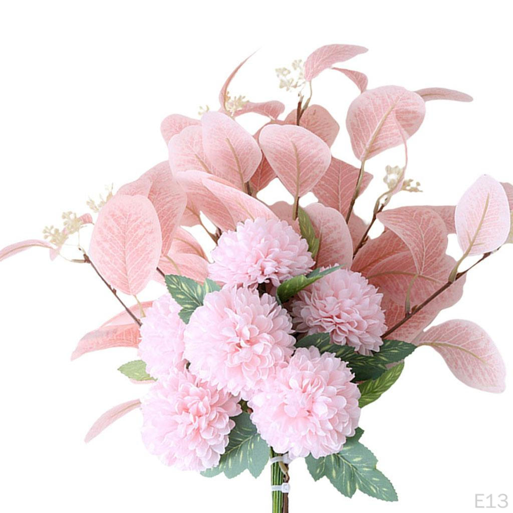 Artificial Flower Bouquet Bridal Decoration Silk Nordic DIY Flowers for Home Table Wedding