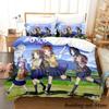 Non Non Biyori Bedding Set Single Twin Full Queen King Size Bed Set Adult Kid Bedroom Duvetcover Sets Anime Parure De Lit Bed