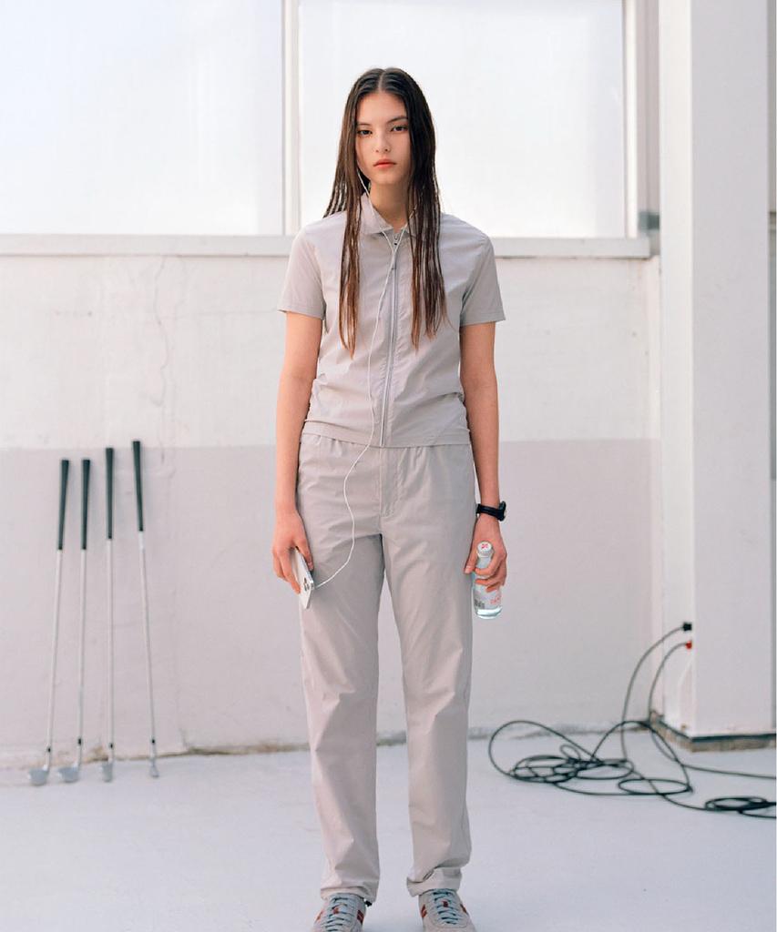 Sun Love Toray® Quick Trouser Light Gray