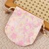 Chinese Style Embroidery Flower Drawstring Bag Jewelry Packing Bag Festive Sugar Bag  Daily