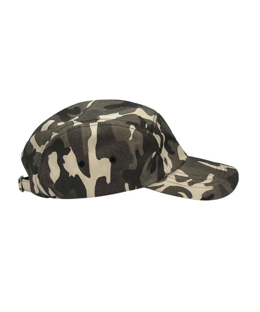 Nyuteib Holsta Mill Big Size Camp Cap - Snow Camo