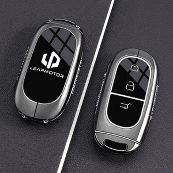 Leapmotor Key Cover for 24 Models: C10, 2025 New B10, Intelligent Driving C11, Extended Range C16, C01 Car Metal.