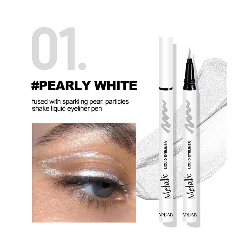 

Перламутровая быстросохнущая подводка для глаз Sleeper Silkworm Pen Водостойкая шелковистая ультратонкая жидкая подводка для глаз