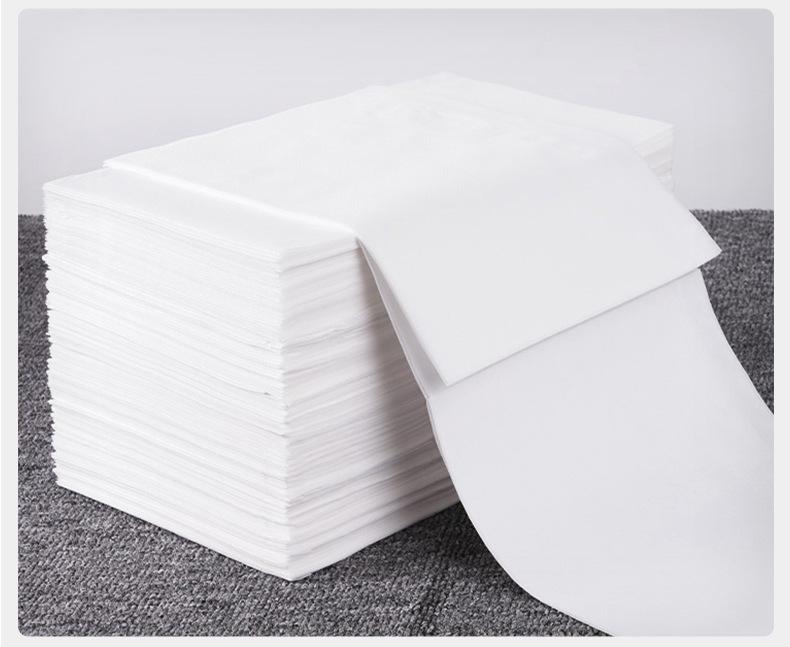 Waterproof Non-Woven Salon Bed Sheets - Oil-Proof & Thickened for SPA, Foot Bath, or Beauty Salon
