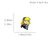 Creative Alloy Anime Superhero Brooch - European & American High-End Accessory