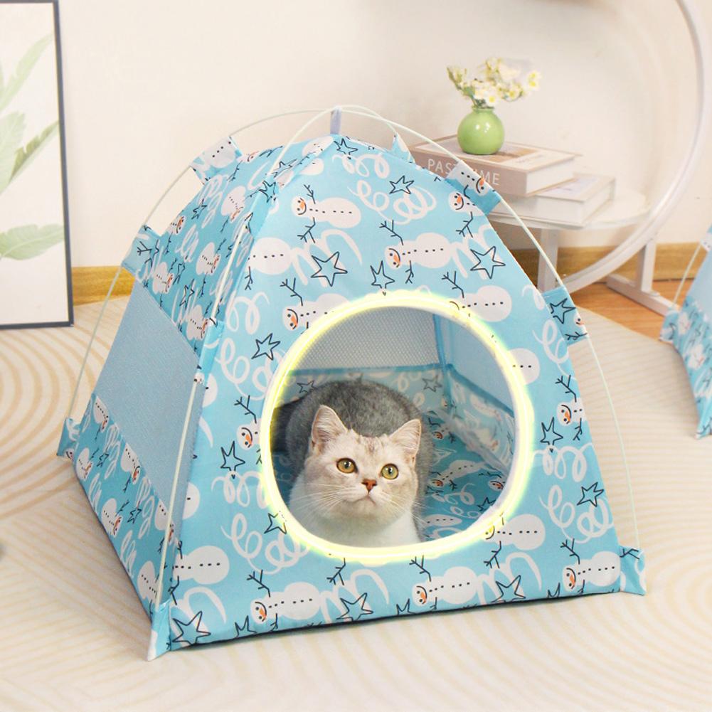 Pet Tent Bed Puppy Dogs Tent House Four Seasons General Pet House Puppy Dogs Cats Bed Pet Supplies