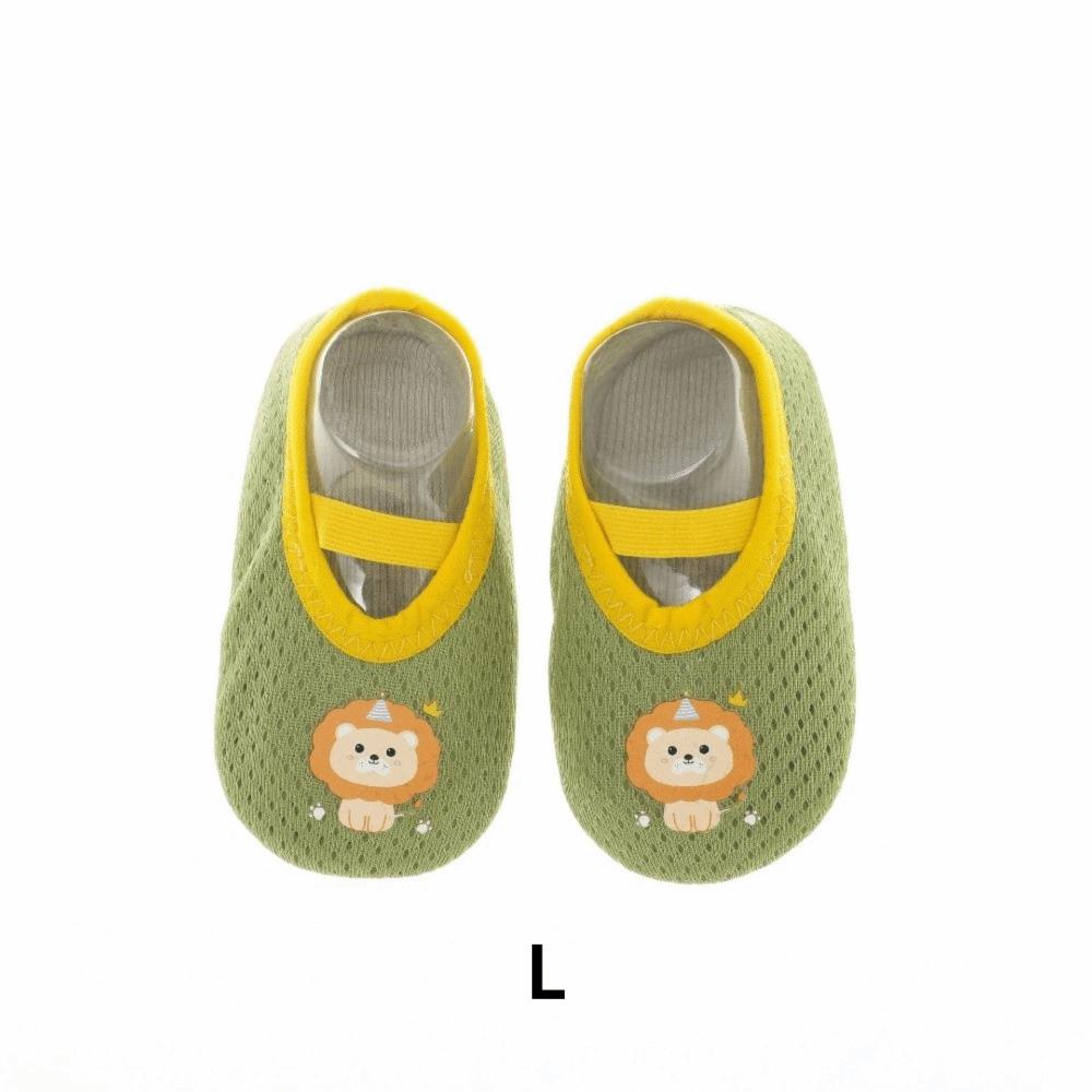 Soft Sole Baby Shoes Anti-slip Barefoot Shoes Cartoon First Walk Shoes Casual Toddler