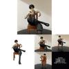 Attack on Titan Levi Ackerman PVC Figur Sammlerstück Schreibtischdekoration Für Fans