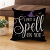 Halloween Throw  Cover Case Decorations 18 X 18 Inch Home Decorations Cushion Case For Sofa Couch Set Of 4