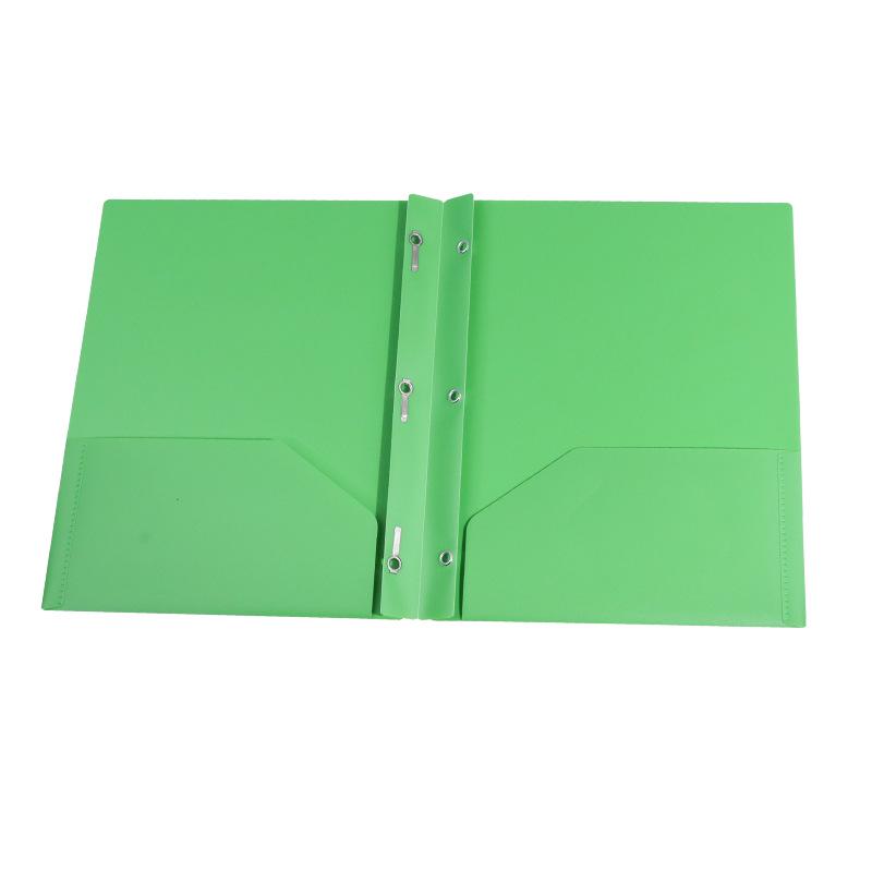 Multi-color Tadpole Clip Document Holder - Plastic Loose-leaf Folder with Classification Storage