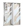 Samsung FOLD7 Magnetic Hinge Stand Case: Transparent, Protective for Folding Screen