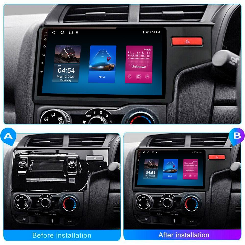 Android Car Multimedia Player For Honda Jazz 3 2015-2020 Fit 3 GP GK GPS Navigation CarPlay 4G Head Unit Stereo Video Player