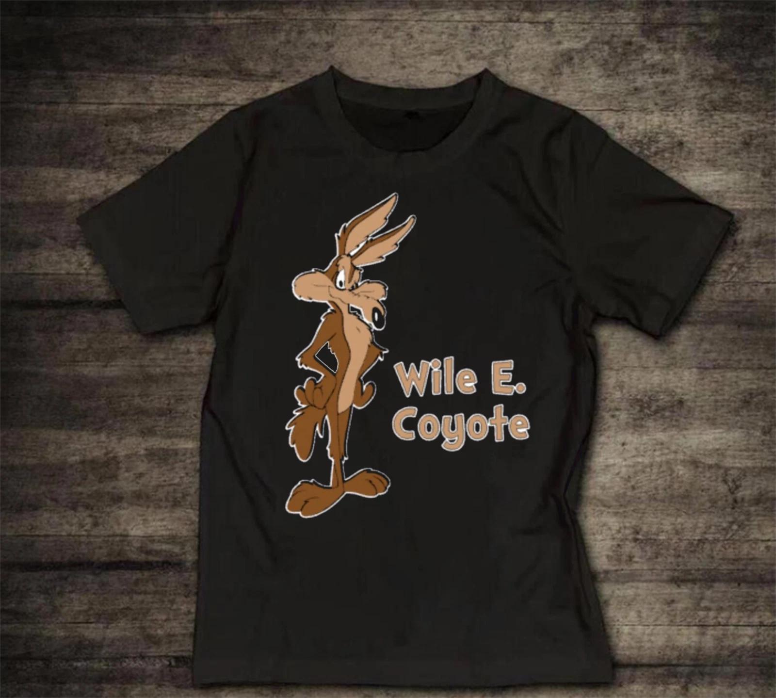 Wile E Coyote and the Road Runner T Shirt S-4XL Cotton Short Sleeve EG562 XXXL