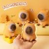 Einzigartige Capybara Quetschspielzeuge Schnelles Zurückfedern Quetsch-Stressball Cartoon-Tier Spielzeug Gastgeschenke Schreibtischdekoration Geschenk Für Kinder